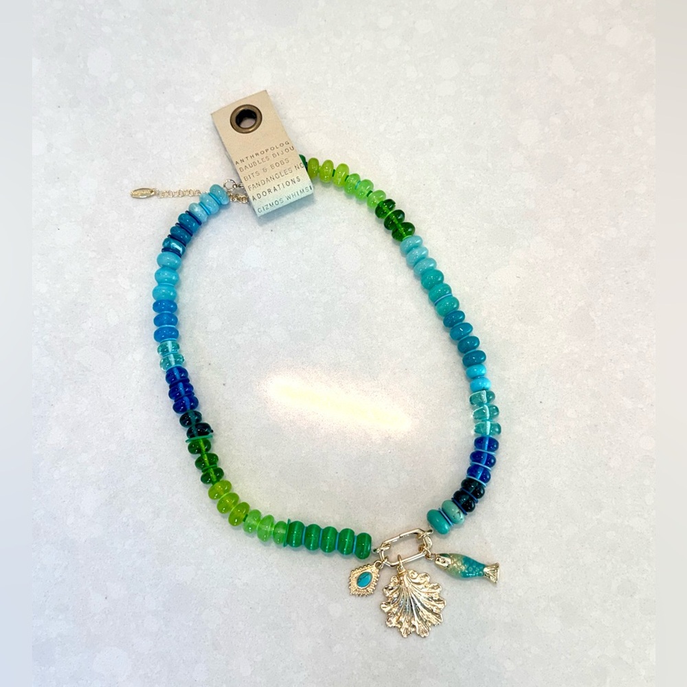 Anthropology Baubles Sapphire necklace